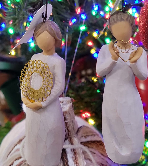 2024 and 2025 Dated Willow Tree® ORNAMENT Sculpted by Susan Lordi BUNDLE